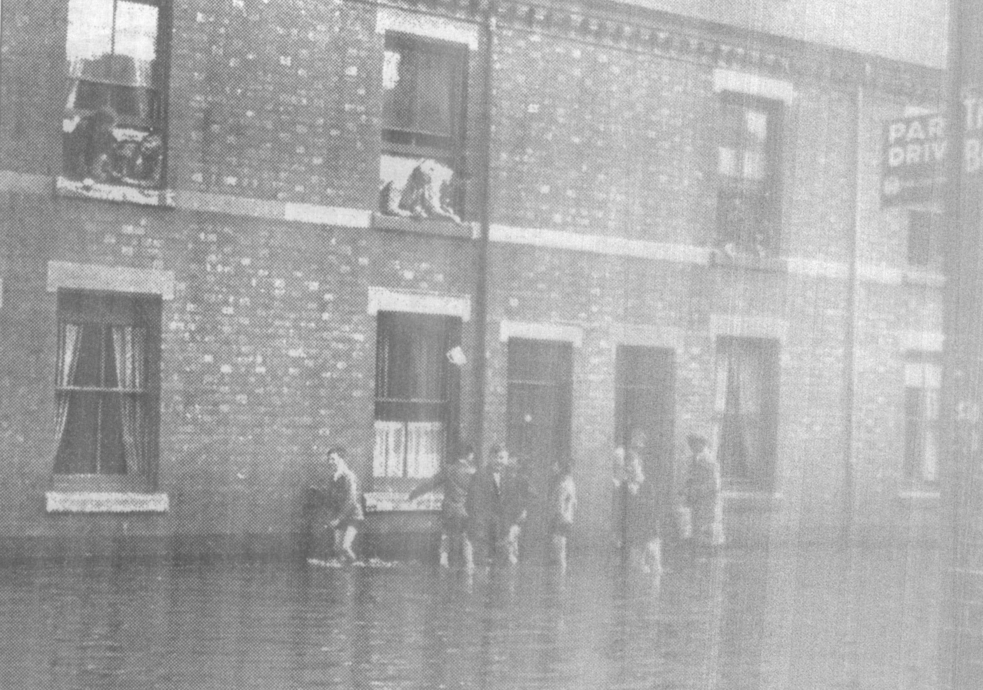 croft road flood 1924